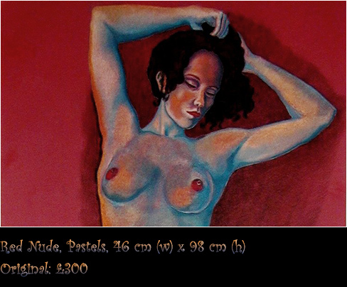 Red Nude, Pastels